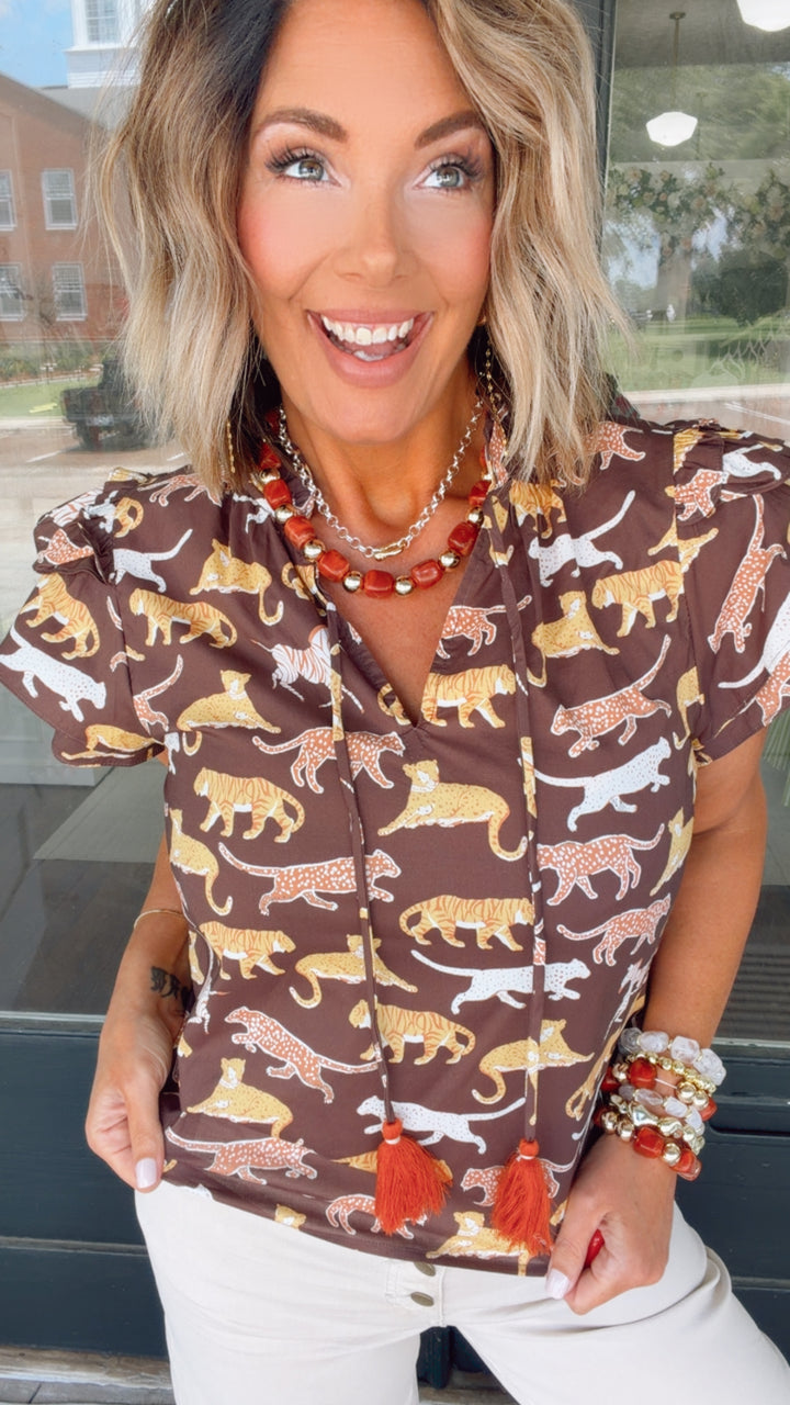 THML Wild Side Blouse