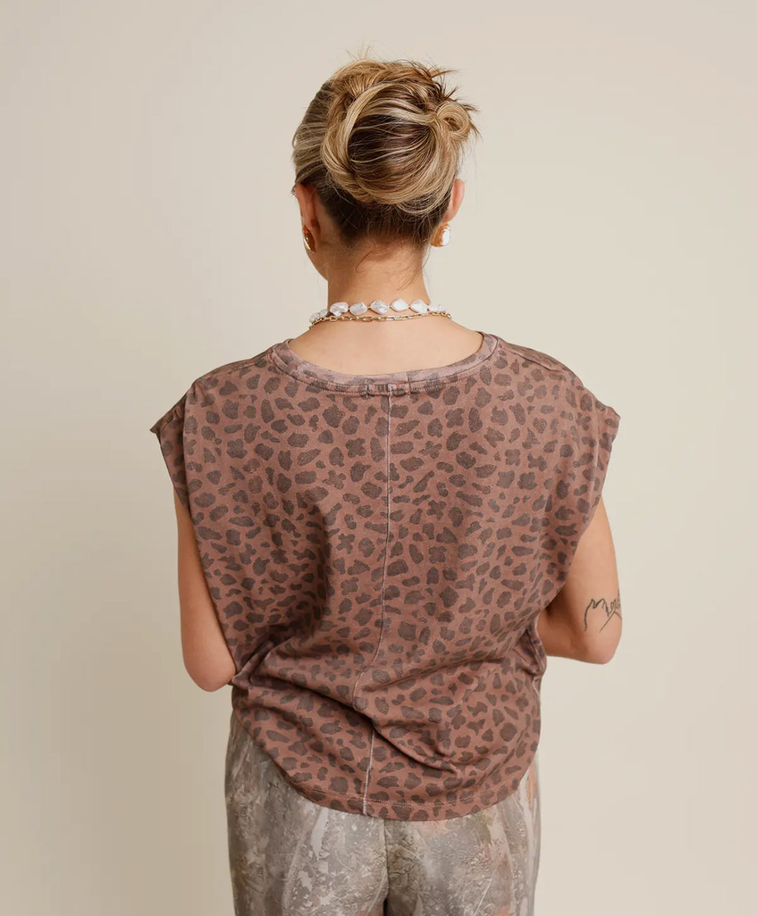 Leopard Muscle Tee