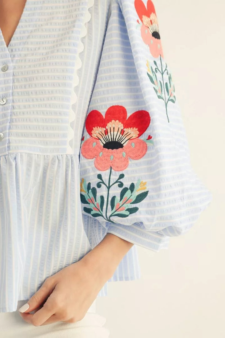 The Magnolia Stitch Blouse