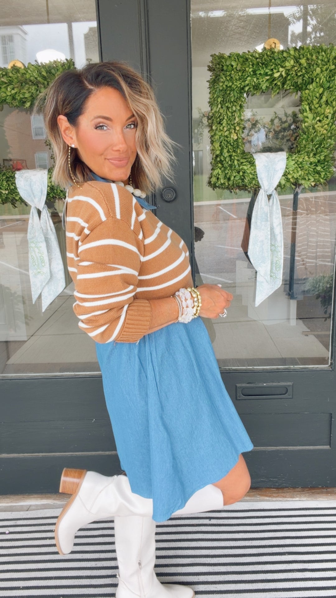 The Classic Prep Sweater Dress