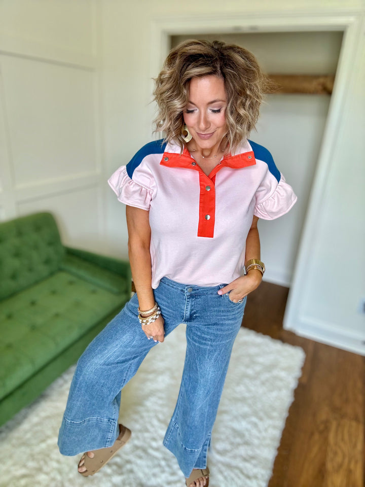 The Retro Ruffle Top