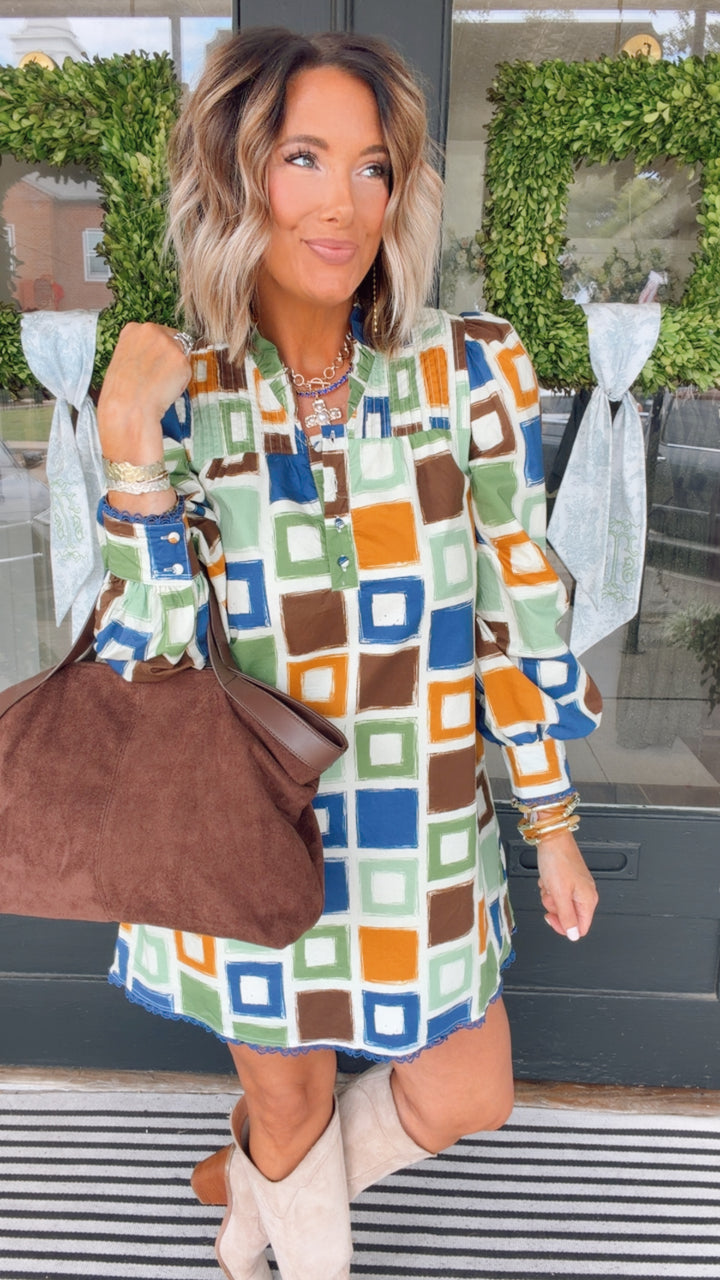 The Cora Blue dress