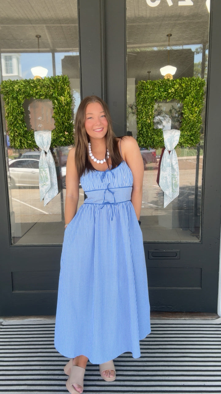 The Bluebell Picnic Midi Dress