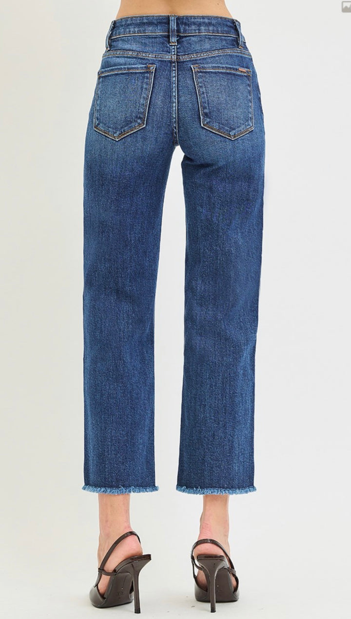 Risen The Everyday Crop Straight Jeans