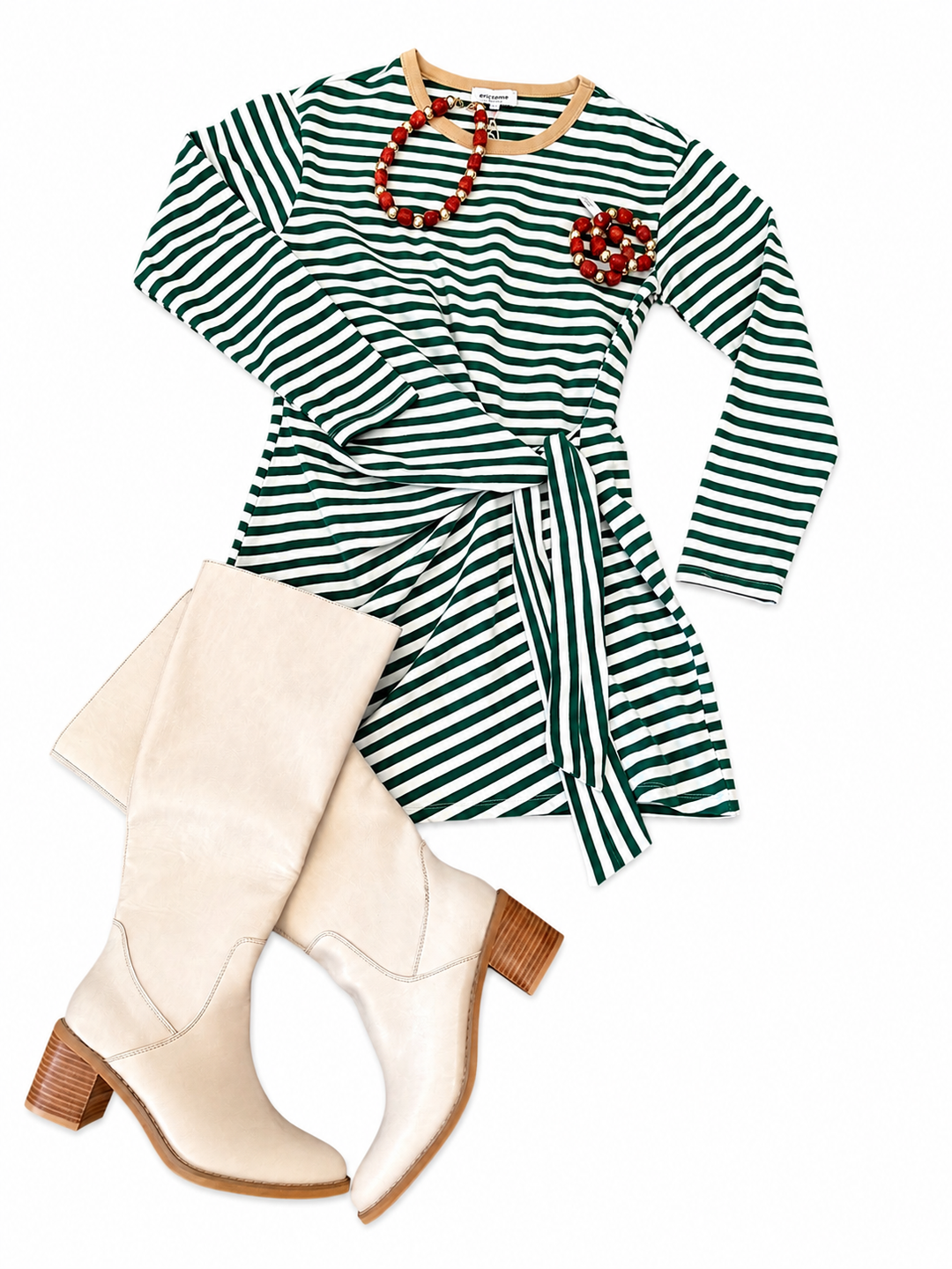The Greenbrier Stripe Dress