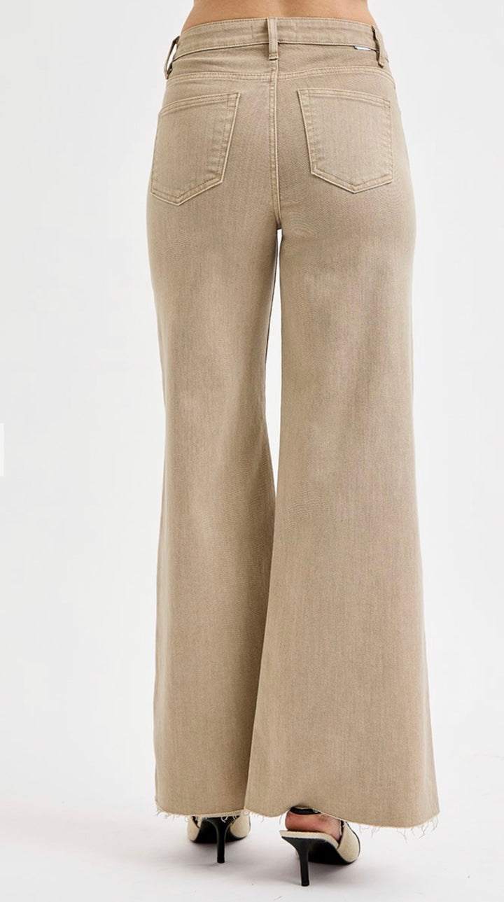 The Taupe Lurex Denim