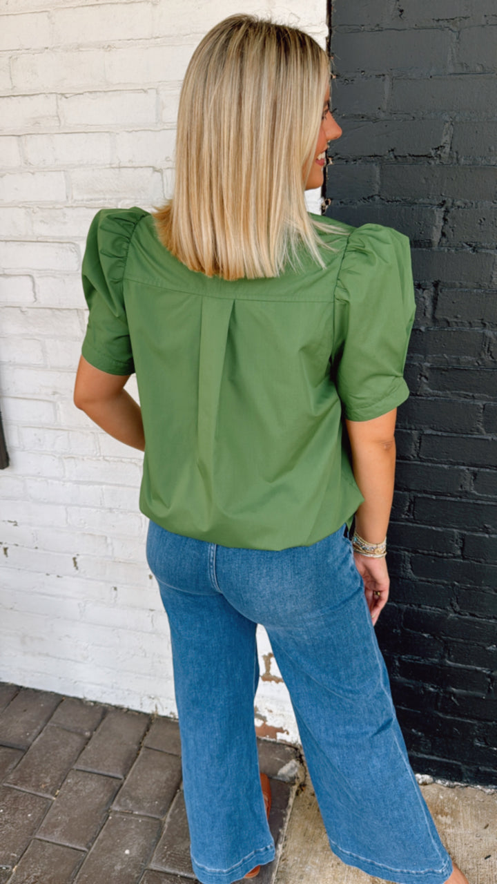 The Paris Puff Sleeve Top