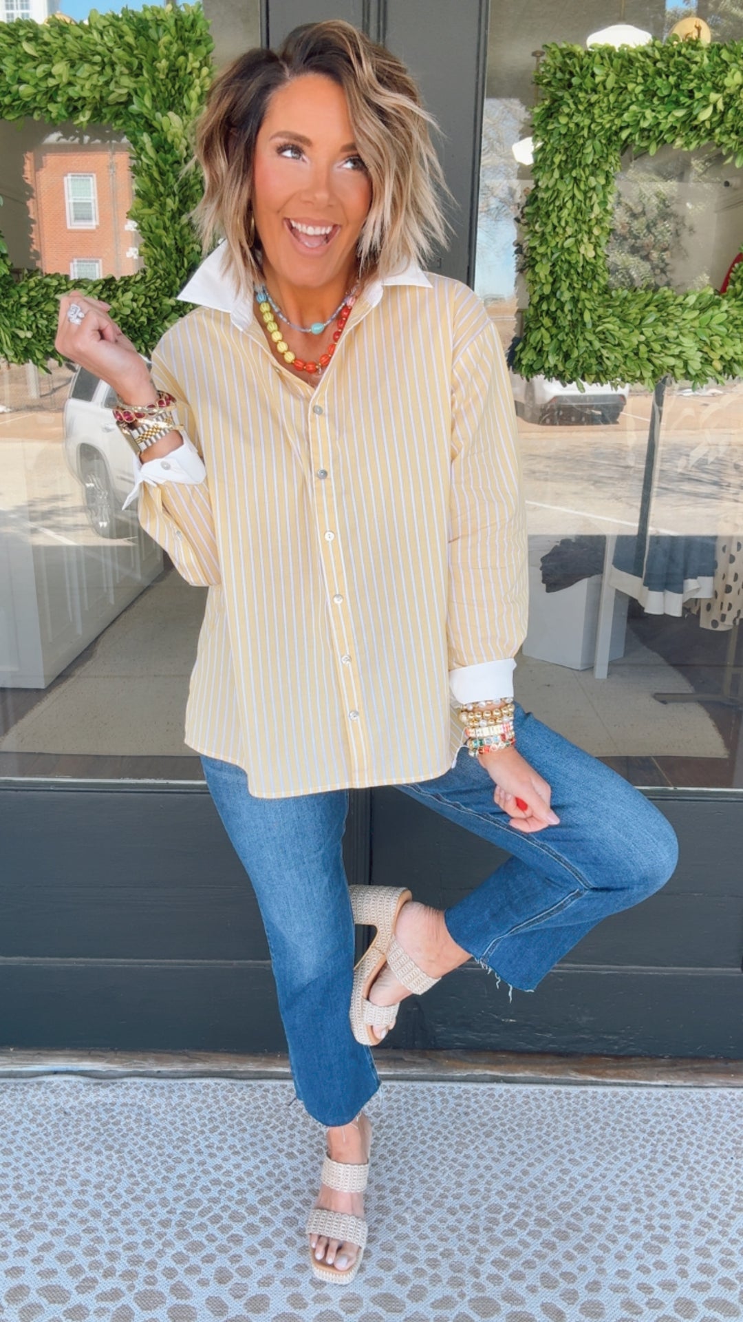 The Sweet Sunshine Stripe Top