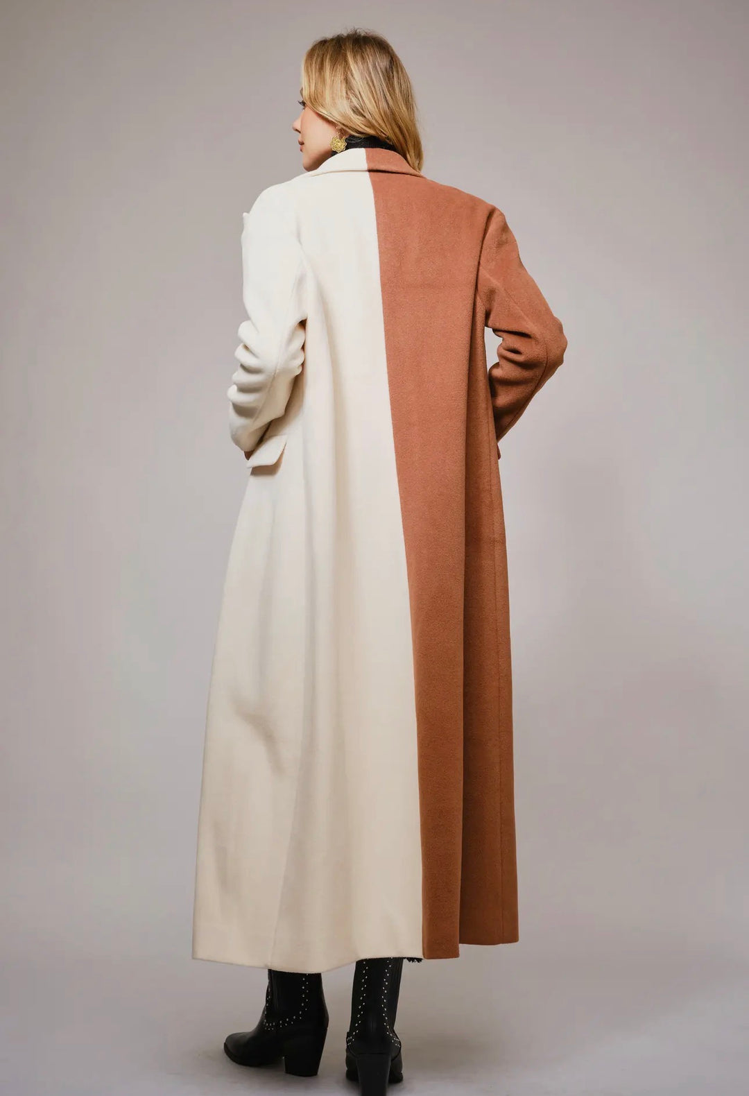The Modern Muse Colorblock Coat