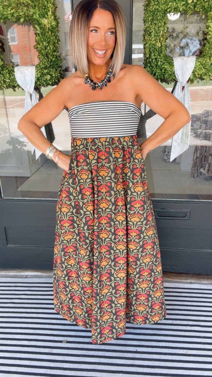 The Mixed Emotions Maxi Dress