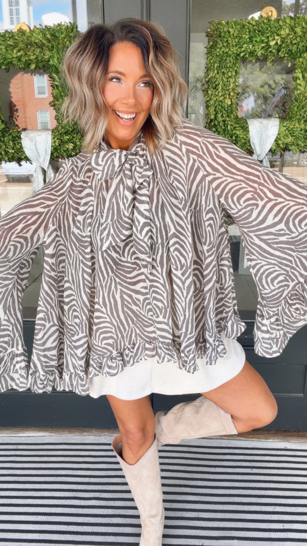 The Untamed Elegance Blouse