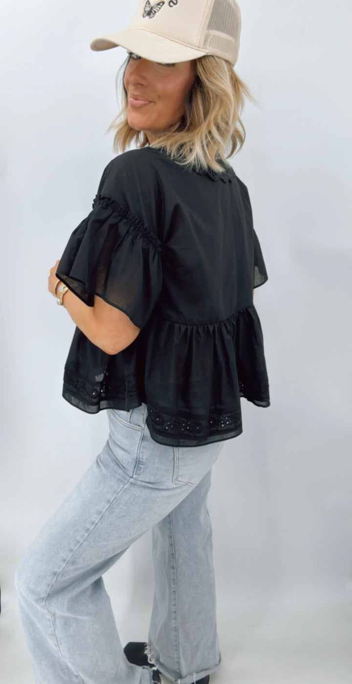 The Callie Collar Blouse