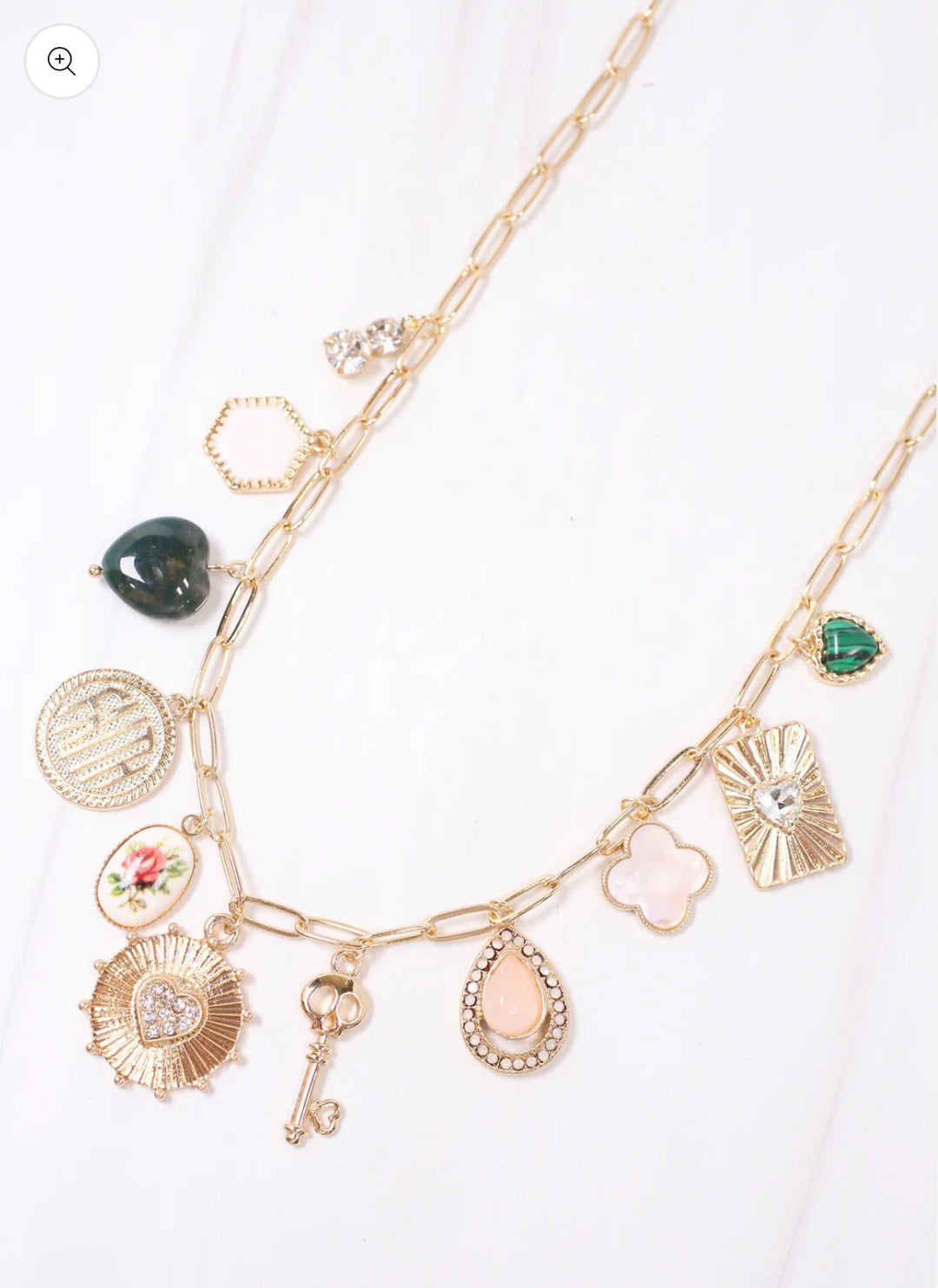 Aylett Charm Necklace