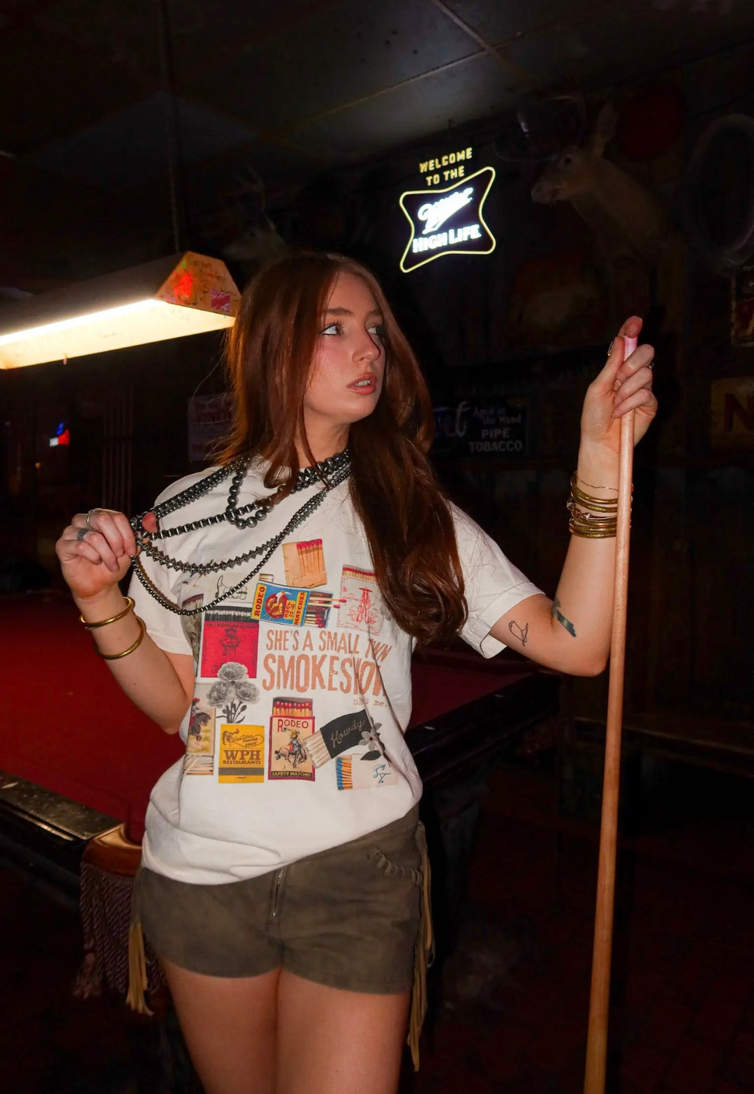 Small Town Smokeshow Muscle Tee