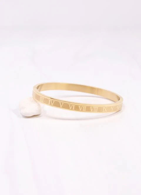 Constanzia Roman Numeral Bracelet