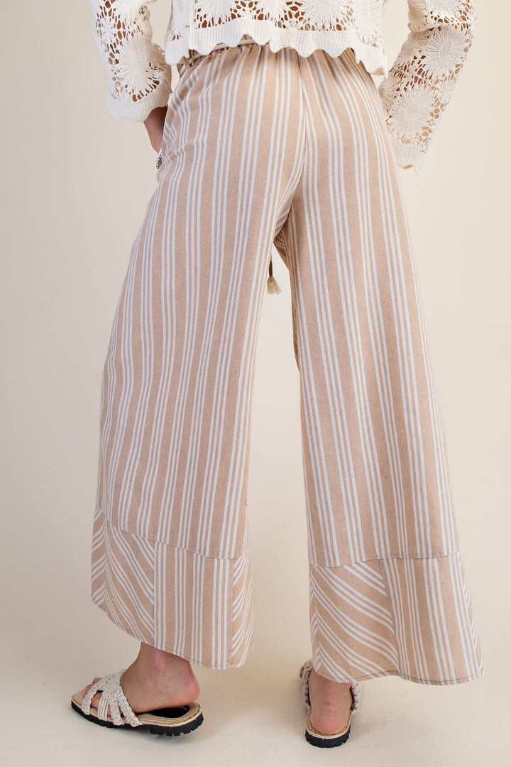 Linen Street Wide Leg Pants