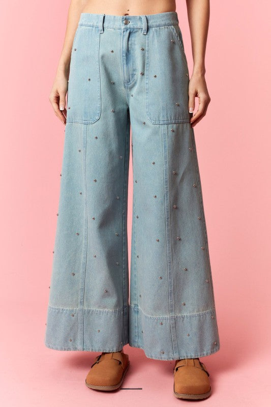 Studded Starlet Denim