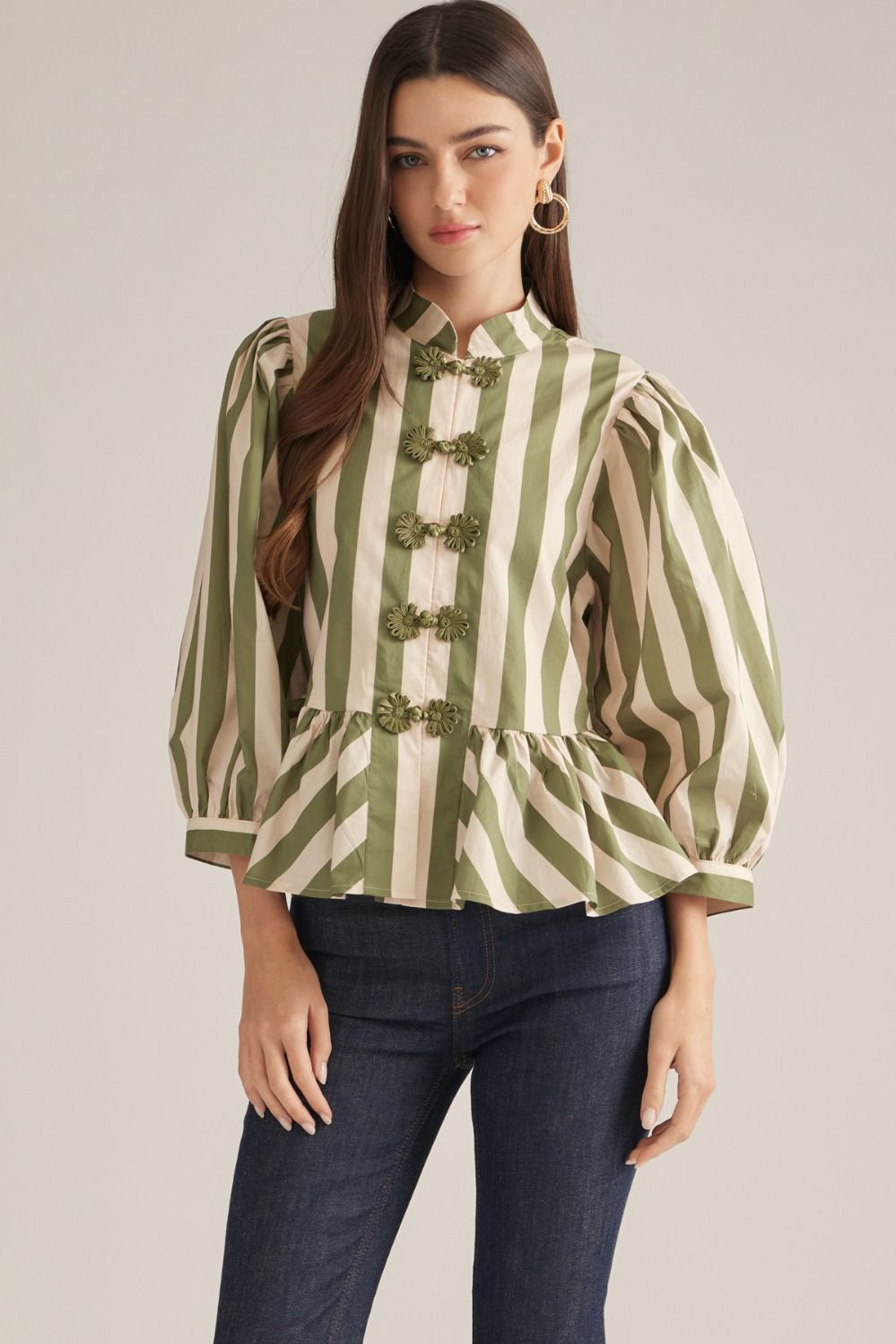 The Olive You More Striped Top