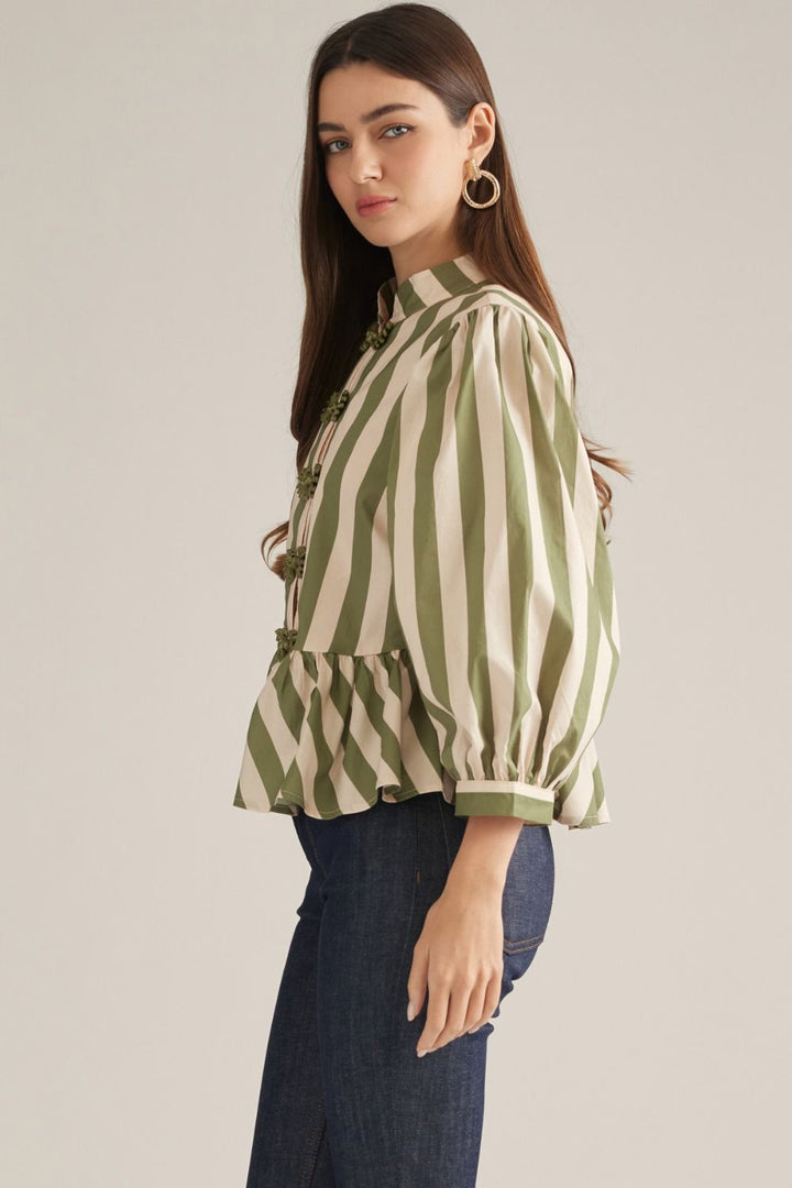 The Olive You More Striped Top