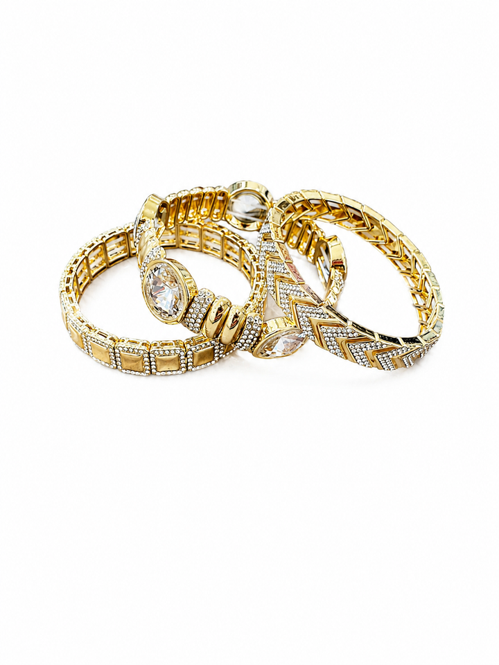 Crystal Luxe Power Stack Set