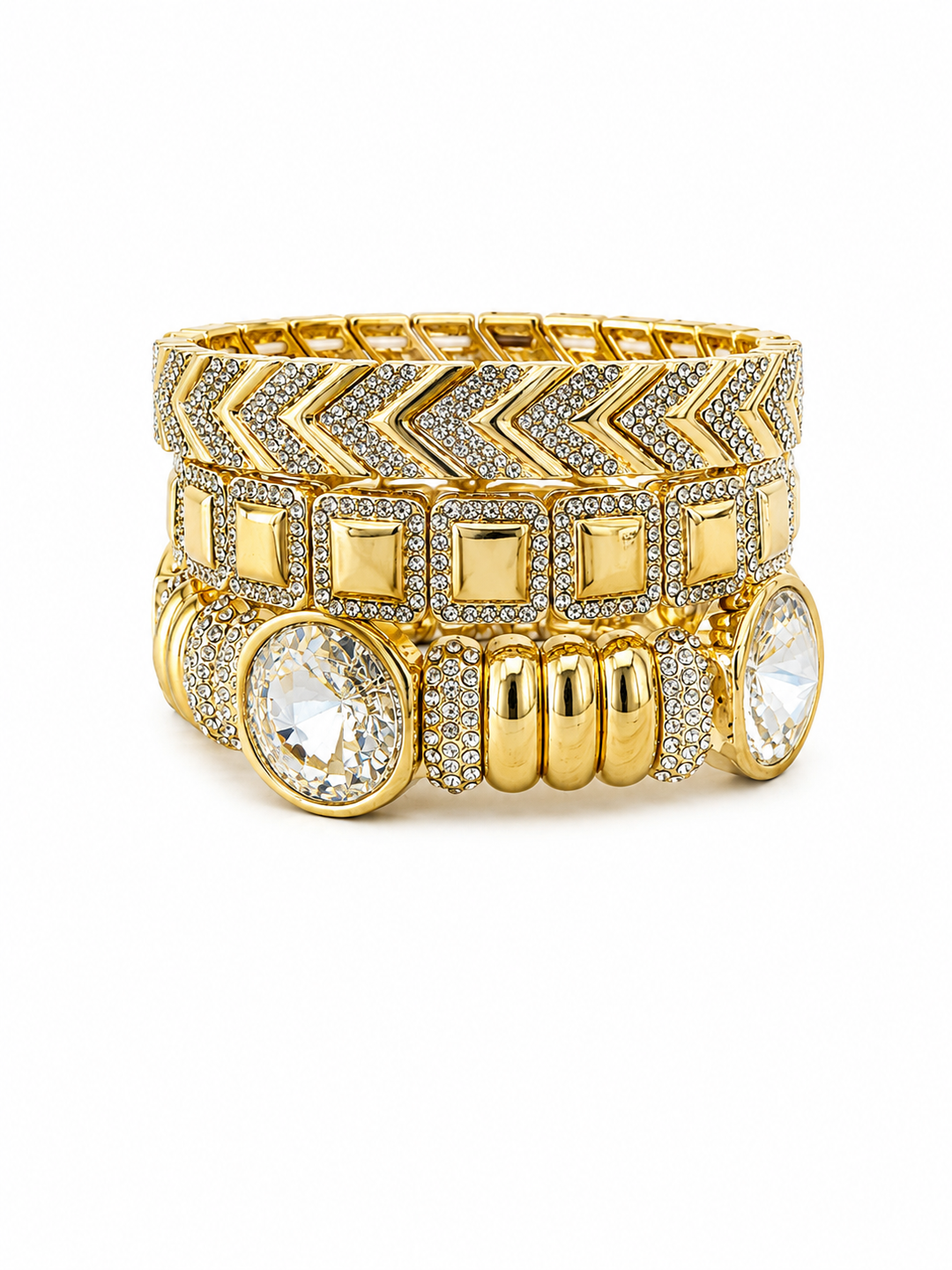 Crystal Luxe Power Stack Set