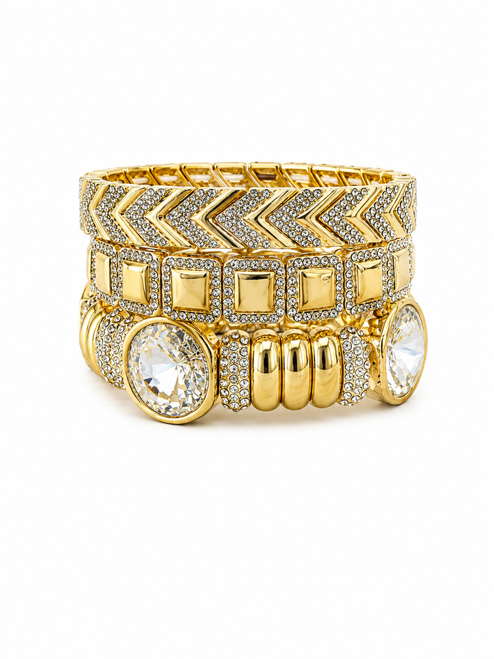 Crystal Luxe Power Stack Set