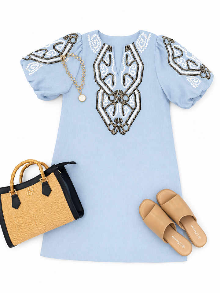 THML Bluebell Bloom Dress