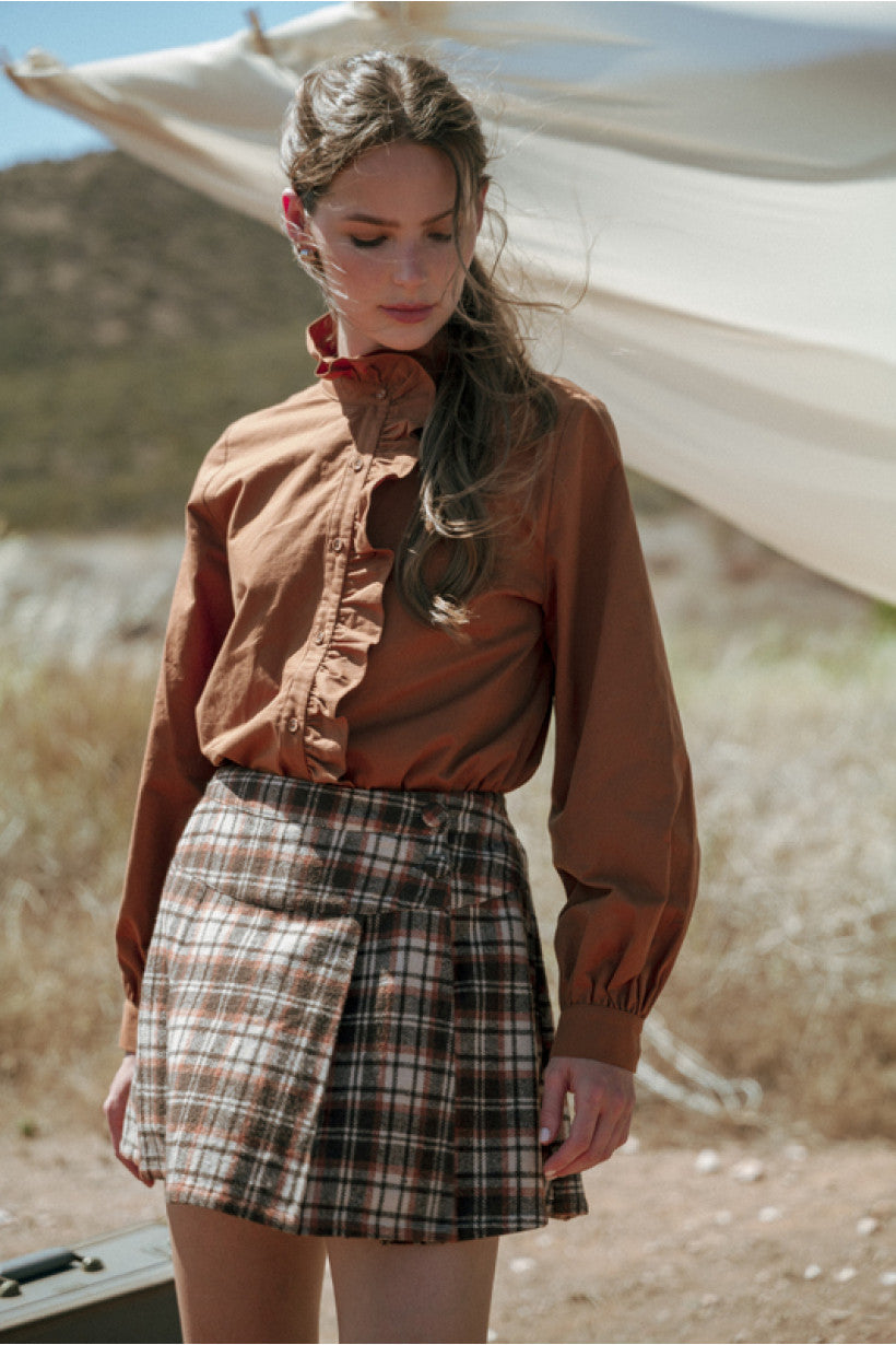 Plaid Penny Skirt