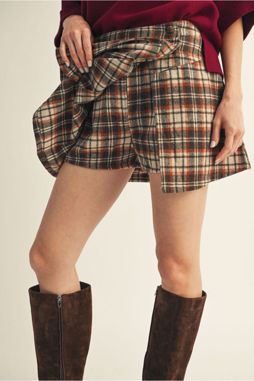 Plaid Penny Skirt
