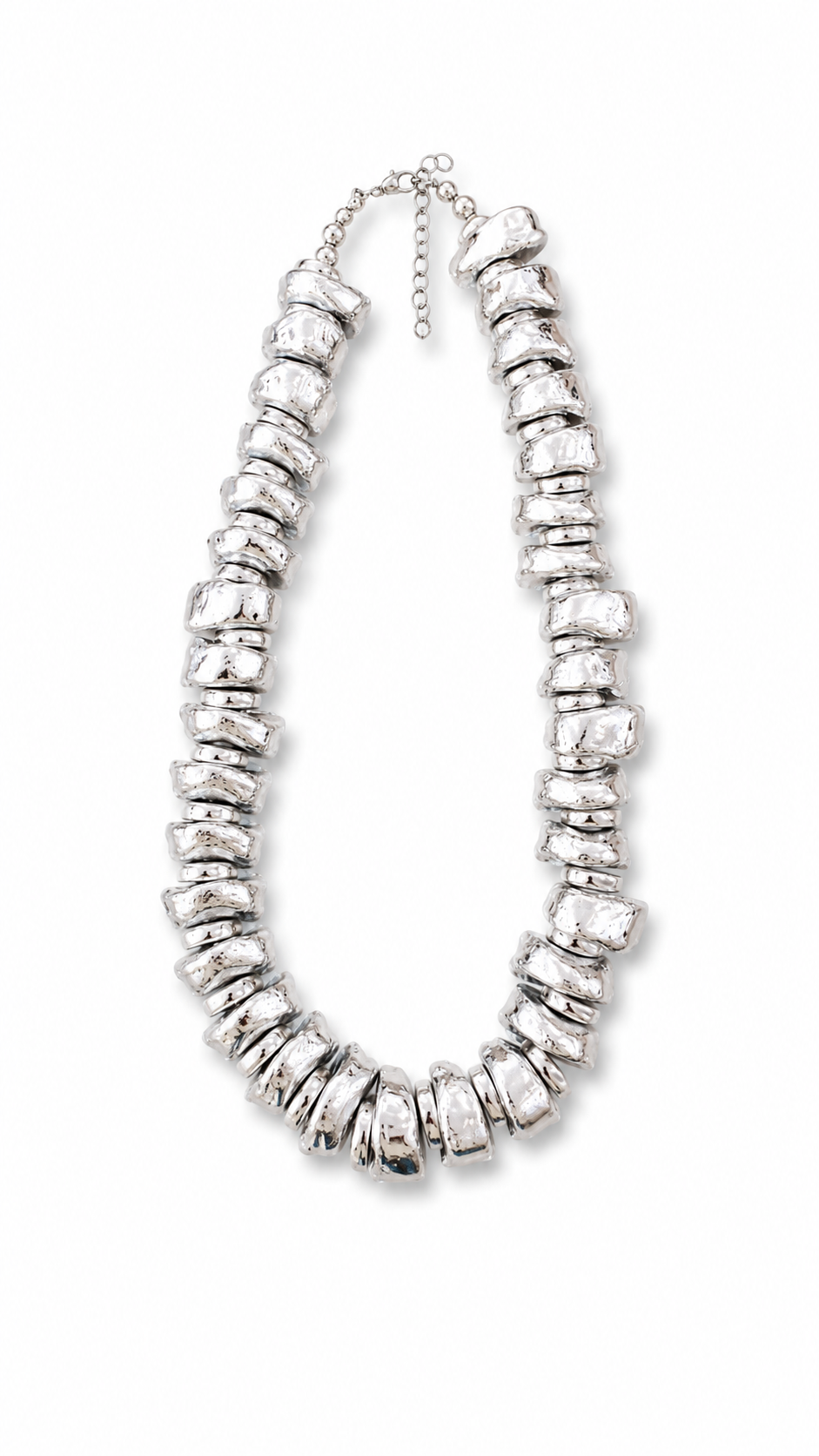 Liquid Silver Necklace