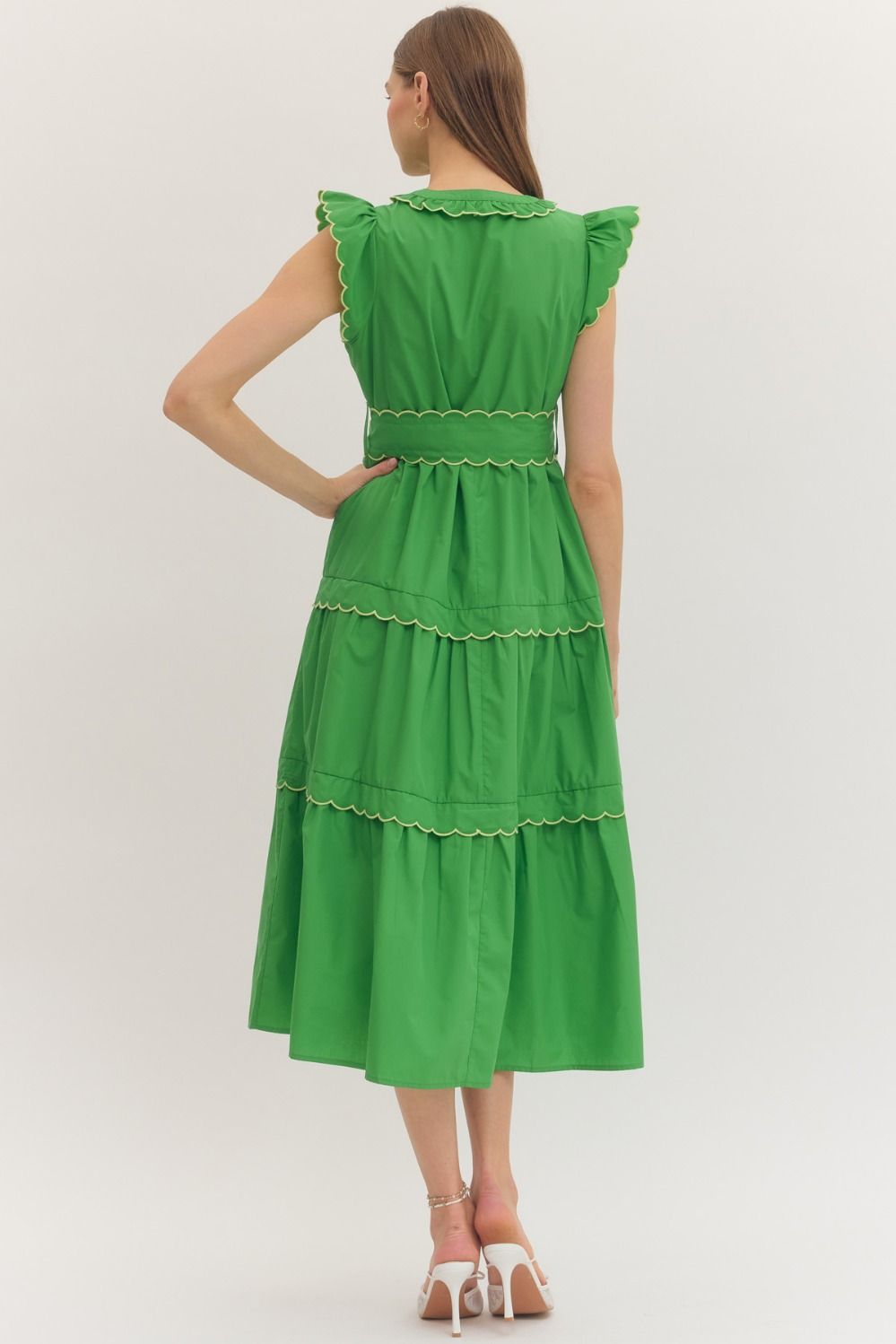 The Kensington Green Dress