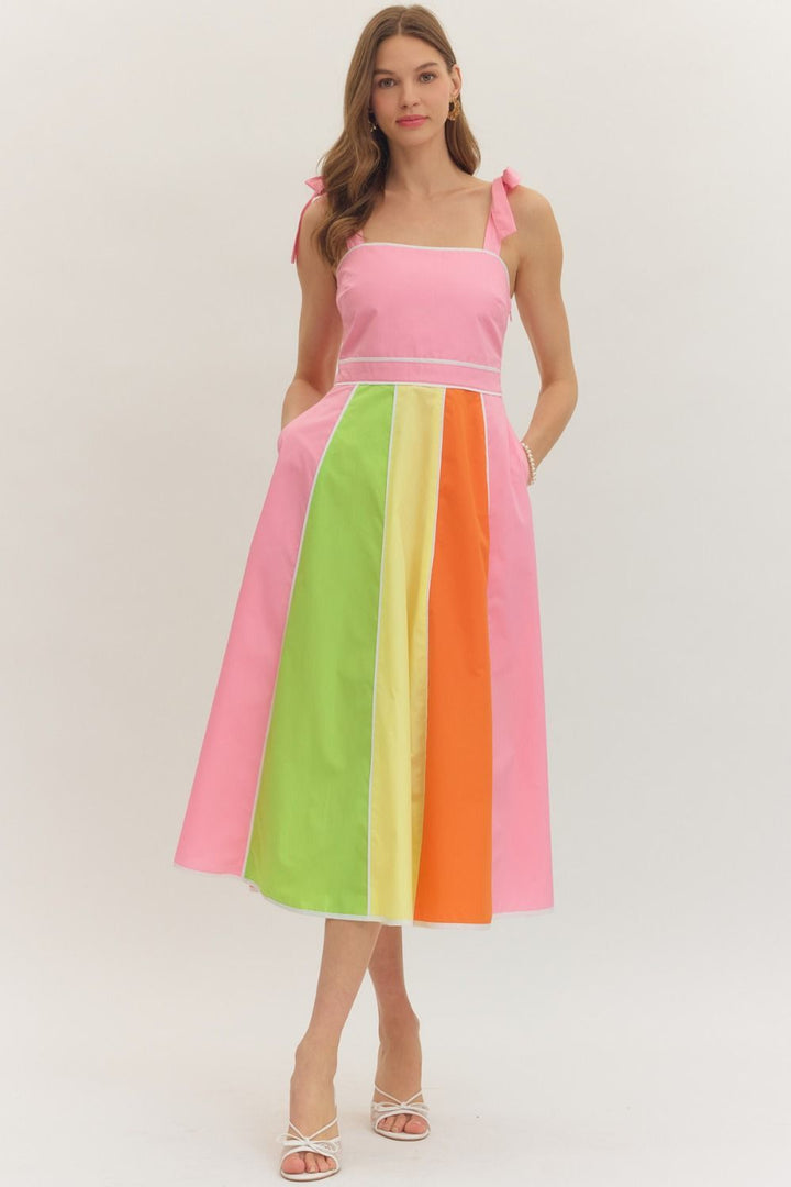 The Sweet Tart Midi Dress