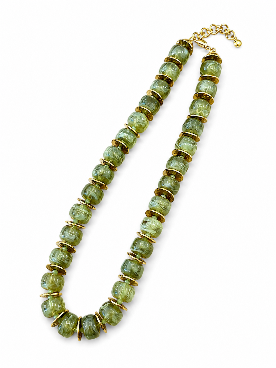 Olive Marble Necklace