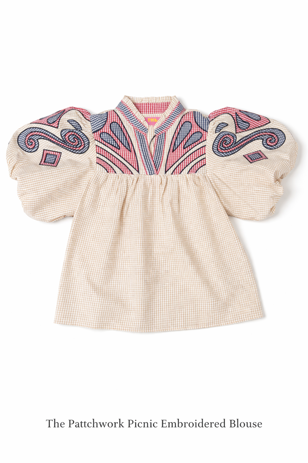 THML Patchwork Embroidered Blouse