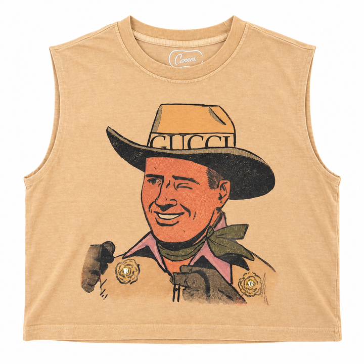 Designer Cowboy Muscle Tank