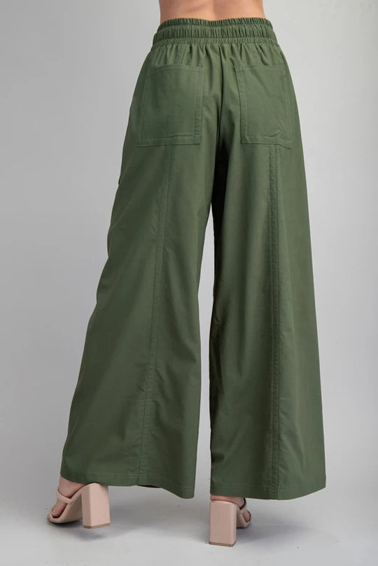 The Wide Leg Pocket Pant