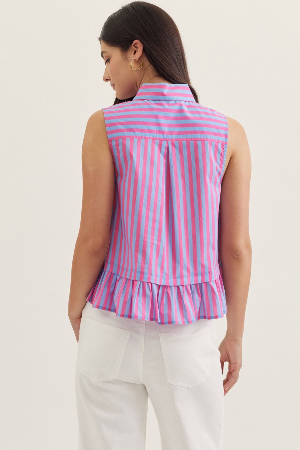 Candy Stripe Charm Top