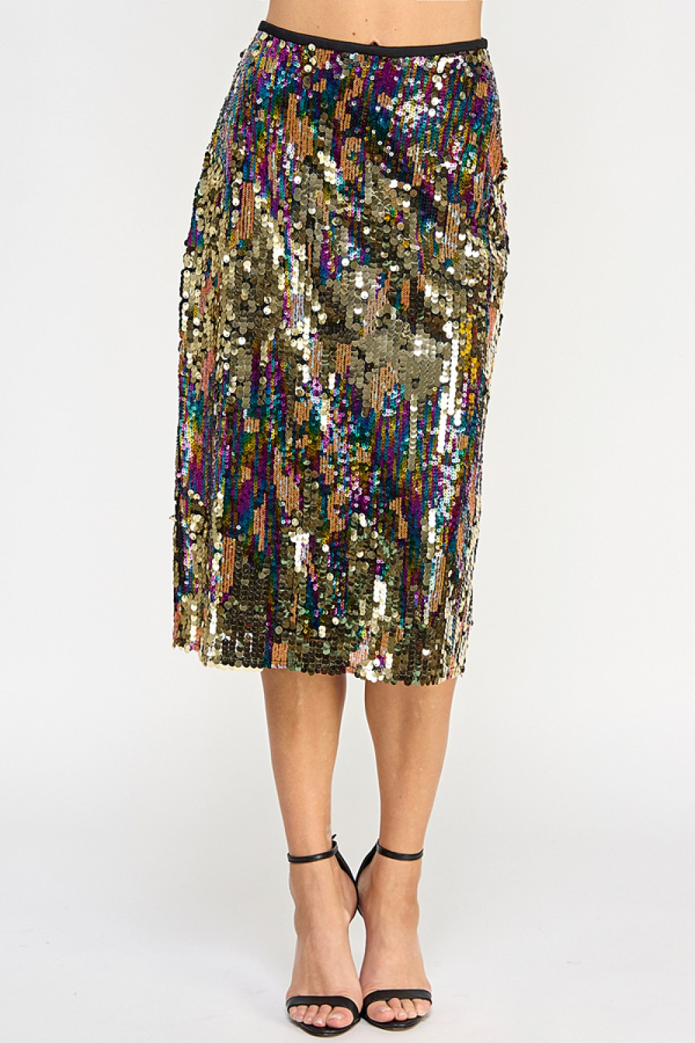 The Ombré Sequins Skirt