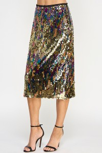 The Ombré Sequins Skirt