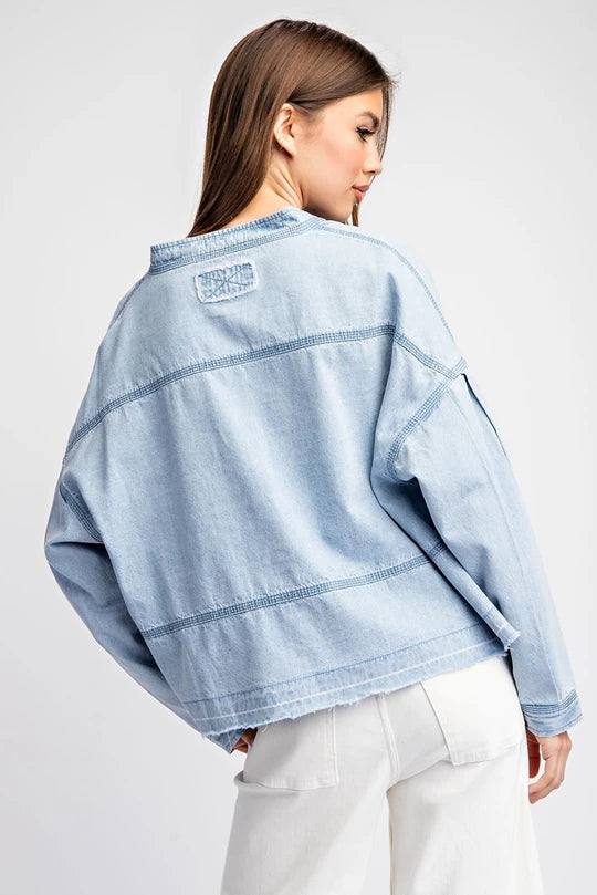 The Momba Denim Top