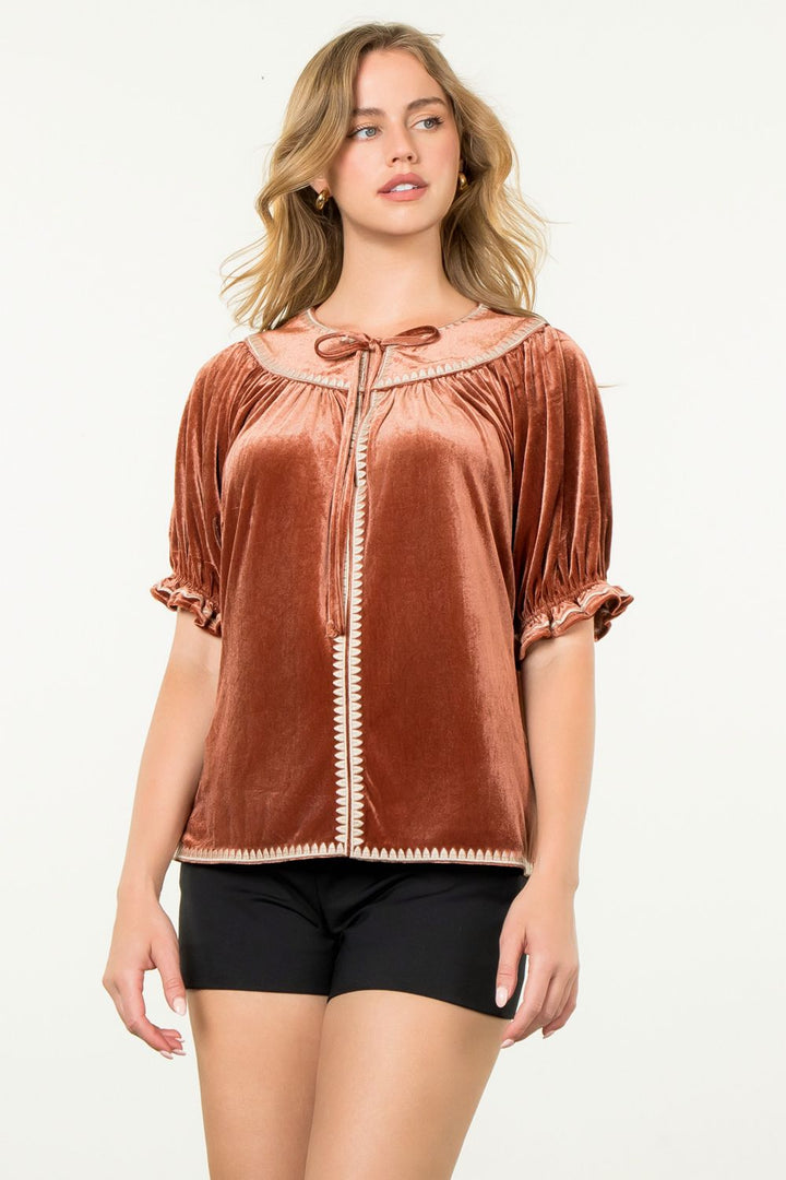 THML Velvet Top