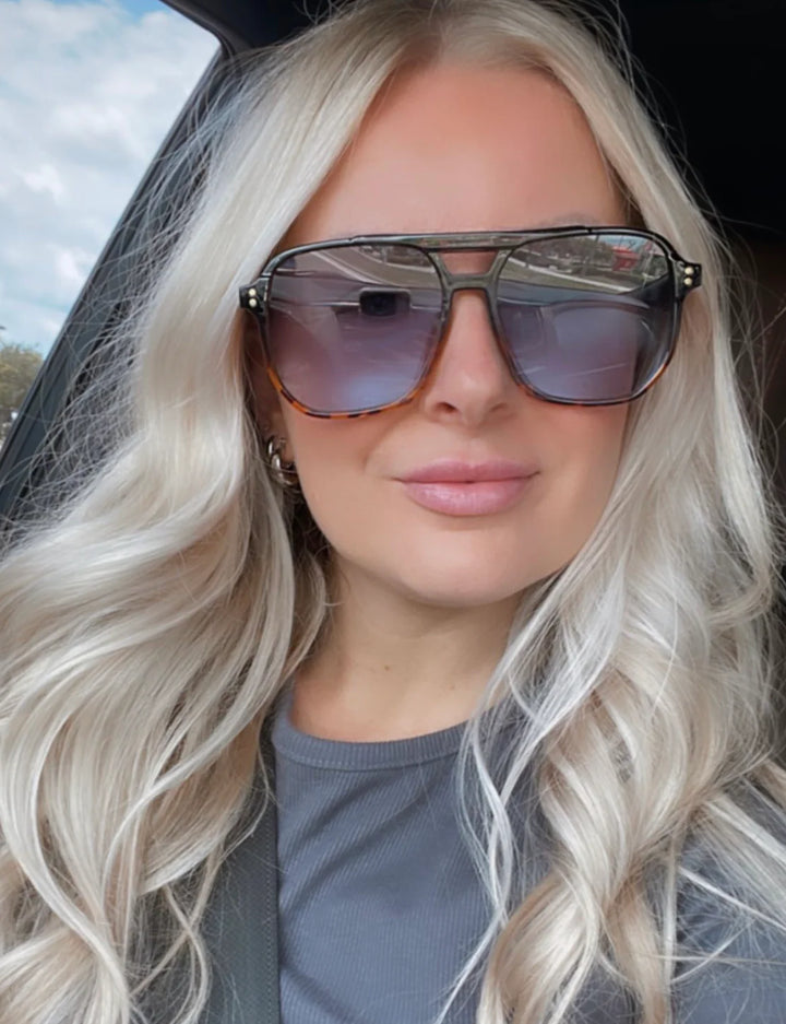 Skye-Black Aviators
