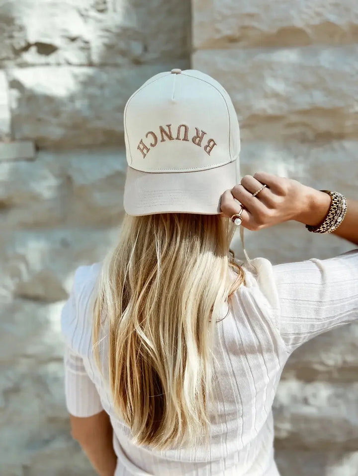 Embroidered Brunch Cap