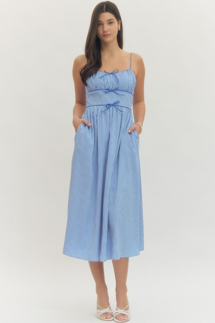 The Bluebell Picnic Midi Dress