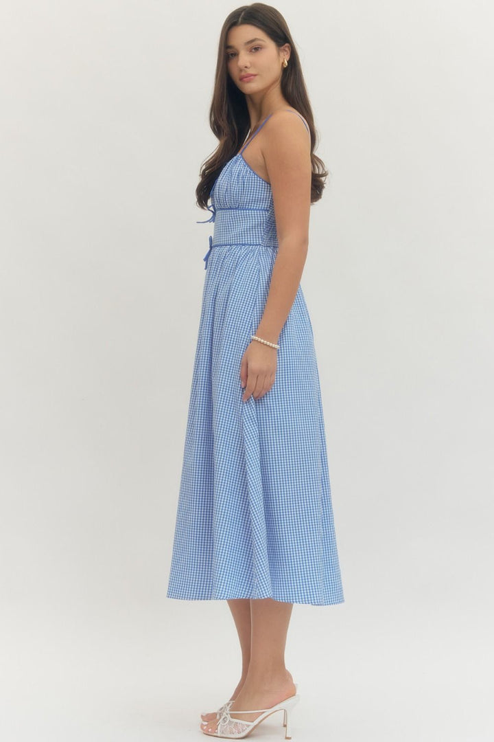 The Bluebell Picnic Midi Dress
