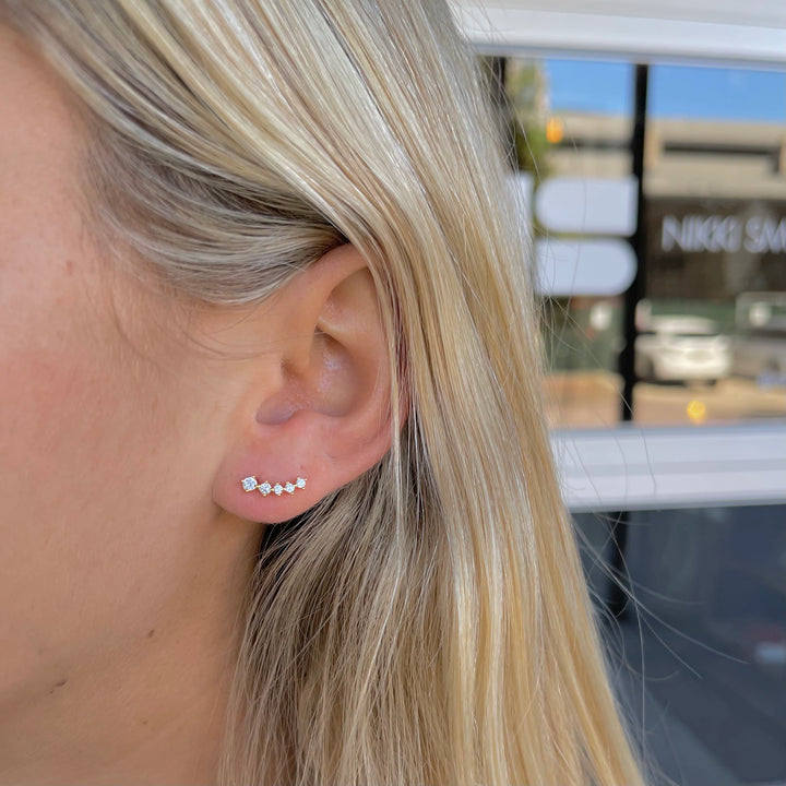 Nikki Smith Tully Micro Bar Studs