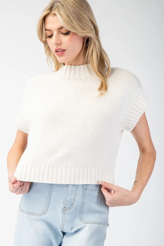 Mock Neck Top