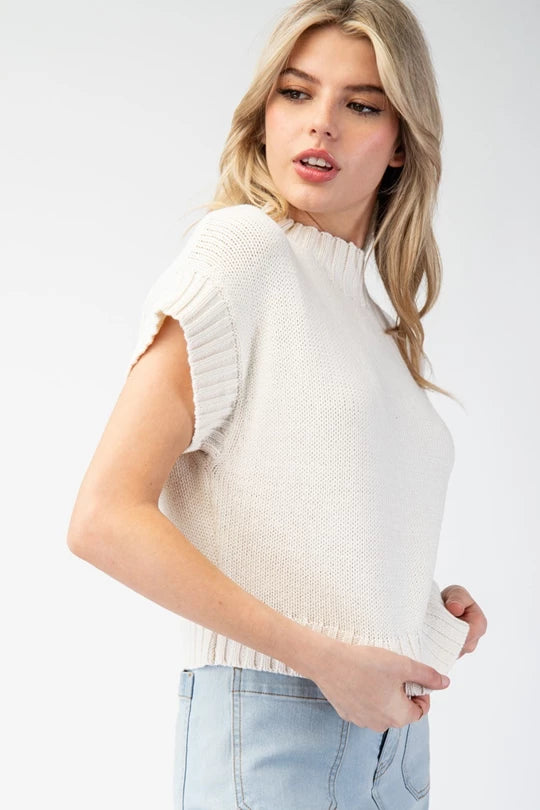 Mock Neck Top