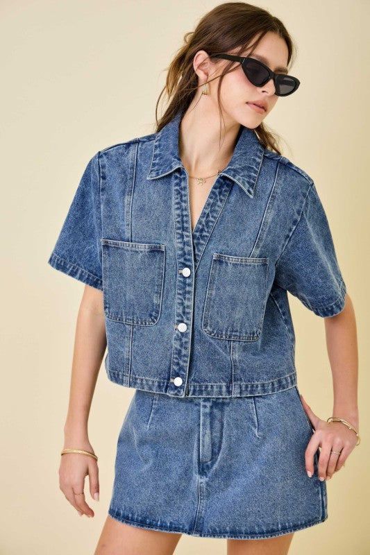 The Downtown Denim Jacket