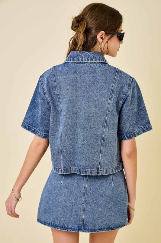 The Downtown Denim Jacket